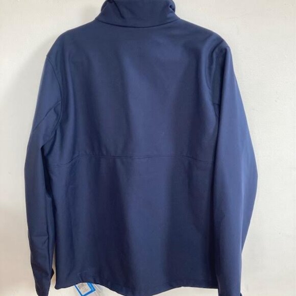 Columbia Men's Ascender II Soft Shell Navy Jacket 20th Century Emb on chest L - Picture 2 of 8